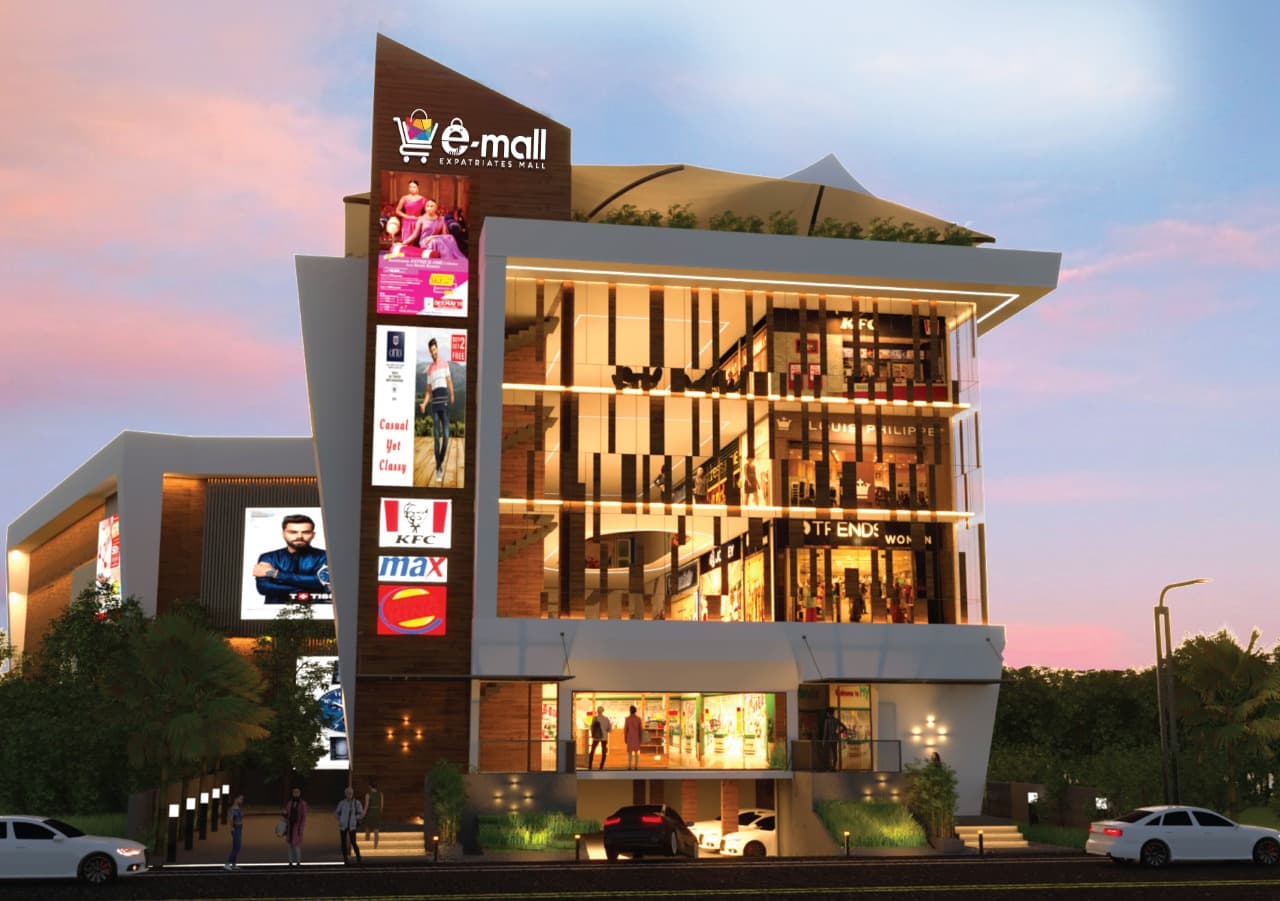 Modern commercial space at Emall